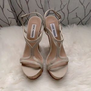 Steve Madden Cork Wedge Sandals